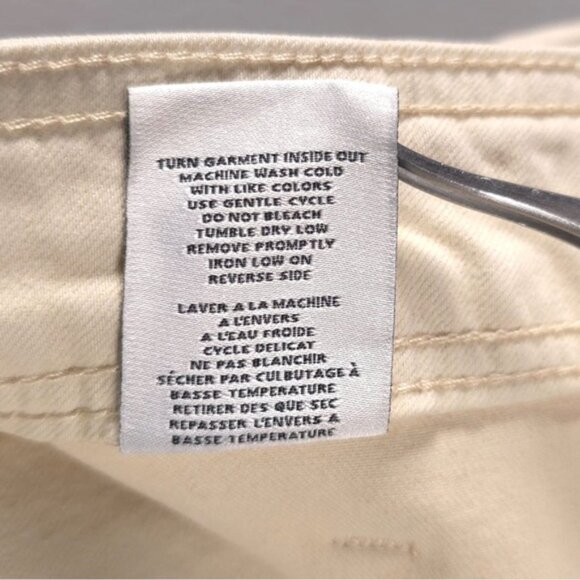 NWT OAT NEW YORK HIGH‎ RISE WIDE LEG Jeans Raw Hem Size 4/27 - Picture 15 of 16